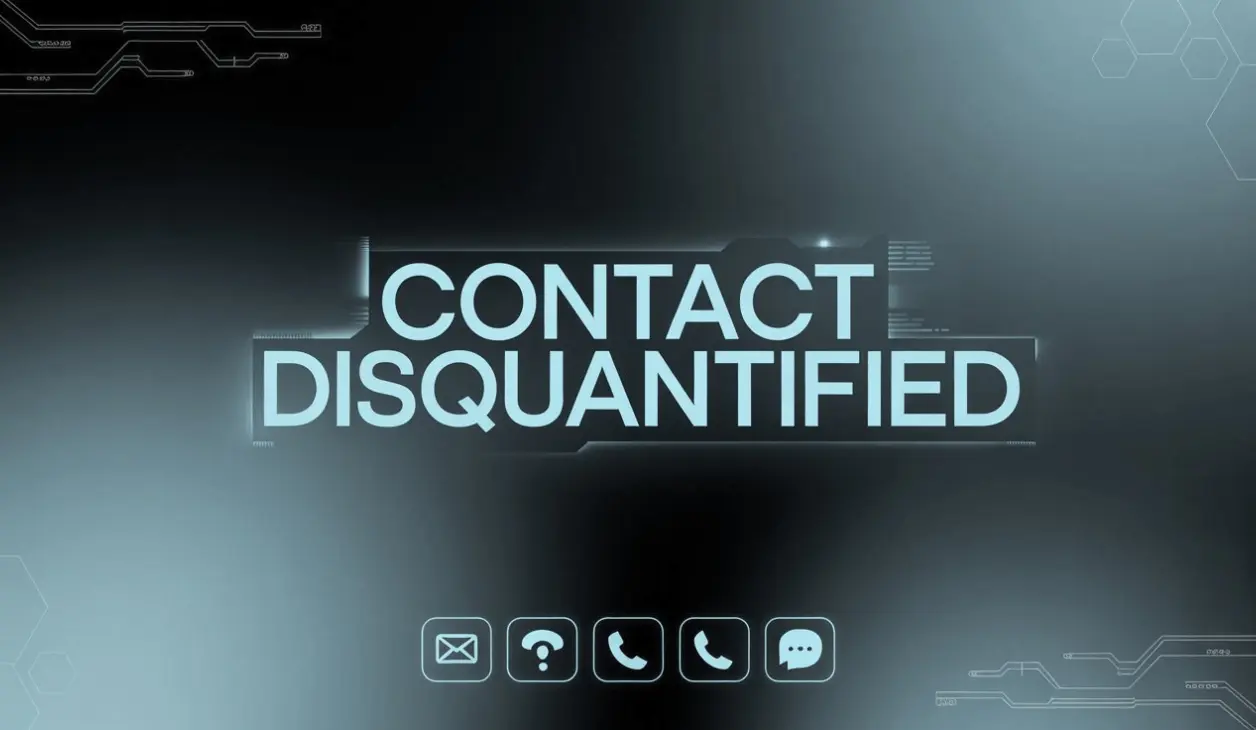 Contact Disquantified